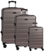 Fabrizio Worldpack Phoenix Kofferset S/M/L 4 Rollen,  Grau