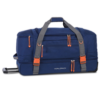 Fabrizio Worldpack Rollenreisetasche 2 Rollen,  78 cm,  95 L,  Blau