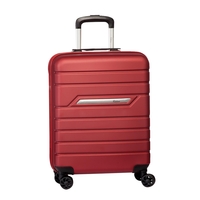 Fabrizio Worldpack Runway Handgepäck Trolley S,  4 Rollen,  55 cm,  38 L,  Rot
