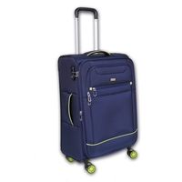 Fabrizio Worldpack Skyline Trolley M,  4 Rollen,  67 cm,  48 L,  Blau