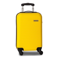 Fabrizio Worldpack Swift Handgepäck Trolley S,  4 Rollen,  55 cm,  31 L,  Gelb