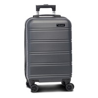 Fabrizio Worldpack Toronto Handgepäck Trolley 4 Rollen,  57 cm,  38 L,  Grau