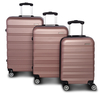 Fabrizio Worldpack Toronto Kofferset S/M/L 4 Rollen,  Lila