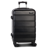 Fabrizio Worldpack Toronto Trolley 4 Rollen,  67 cm,  66 L,  Schwarz