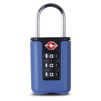 Fabrizio Worldpack TSA Schlos 6, 7 cm,  Blau