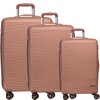 Fabrizio Worldpack Vancouver Kofferset S/M/L 4 Rollen,  Rosa