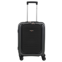 Hardware Impact Businesstrolley 55 cm 4 Rollen mit USB Port,  Grau
