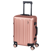 Hardware Profile Plus Alu Handgepäck Trolley S,  4 Rollen,  55 cm,  37 L,  Rosegold