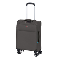 Hardware Xlight Modell 2018 Handgepäck Trolley S,  4 Rollen,  55 cm,  38 L,  Grau