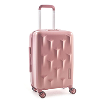 Hedgren Edge Carve Damen Handgepäck Trolley S,  4 Rollen,  55 cm,  40.8 L,  Rosa