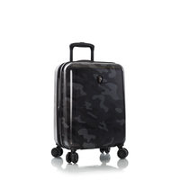 Heys Black Camo Trolley S,  4 Rollen,  53 cm,  48 L,  Schwarz
