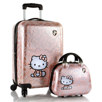 Heys Kids Hello Kitty Kinderkoffer 53 cm 2 Rollen und Beauty Case,  Gold