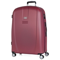 JASLEN Bucarest Trolley L,  4 Rollen,  48 cm,  97, 5 L,  Rot