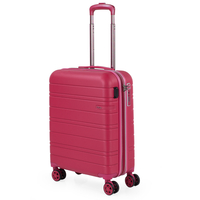 JASLEN San Marino Damen Handgepäck Trolley S,  4 Rollen,  39 cm,  50 L,  Pink