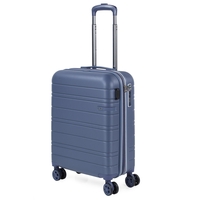 JASLEN San Marino Handgepäck Trolley S,  4 Rollen,  39 cm,  50 L,  Blau