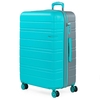 JASLEN San Marino Trolley L,  4 Rollen,  49 cm,  128 L,  Türkis