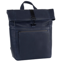 Leonhard Heyden Den Haag Rucksack Rolltop 40 cm,  Blau