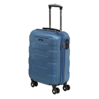 March15 Bumper Handgepäck Trolley S,  4 Rollen,  55 cm,  34.5 L,  Blau