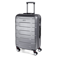 March15 Bumper Trolley M,  4 Rollen,  66 cm,  66 L,  Silber