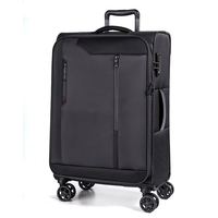 March15 Stardust Trolley L,  4 Rollen,  78 cm,  104 L,  Schwarz