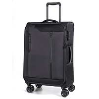 March15 Stardust Trolley M,  4 Rollen,  68 cm,  70 L,  Schwarz