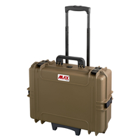 Max Koffer MAX505 Outdoor Case 2 Rollen,  Leer,  Leer
