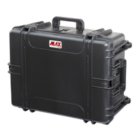 Max Koffer MAX620H250 Outdoor Case 2 Rollen,  Leer,  Leer