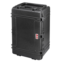 Max Koffer MAX750H400 Outdoor Case 4 Rollen,  Leer,  Leer