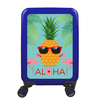 meinTrolley Aloha S,  4 Rollen,  55 cm,  32 L,  Blau