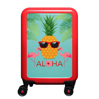 meinTrolley Aloha S,  4 Rollen,  55 cm,  32 L,  Rot