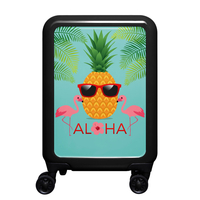 meinTrolley Aloha S,  4 Rollen,  55 cm,  32 L,  Schwarz