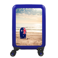 meinTrolley Australian Beach S,  4 Rollen,  55 cm,  32 L,  Blau