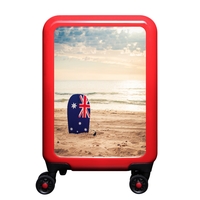 meinTrolley Australian Beach S,  4 Rollen,  55 cm,  32 L,  Rot