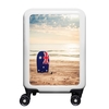 meinTrolley Australian Beach S,  4 Rollen,  55 cm,  32 L,  Weiß