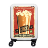 meinTrolley Beer S,  4 Rollen,  55 cm,  32 L,  Weiß