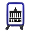 meinTrolley Berlin S,  4 Rollen,  55 cm,  32 L,  Blau