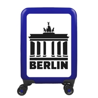 meinTrolley Berlin S,  4 Rollen,  55 cm,  32 L,  Blau