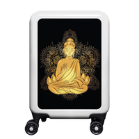 meinTrolley Buddha S,  4 Rollen,  55 cm,  32 L,  Weiß