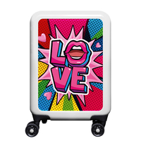 meinTrolley Love S,  4 Rollen,  55 cm,  32 L,  Weiß