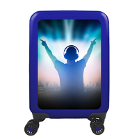 meinTrolley Music DJ S,  4 Rollen,  55 cm,  32 L,  Blau