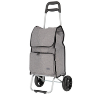 Paklite Einkaufsroller 2 Rollen 53 cm,  Grau