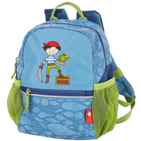 Sigikid Sammy Samoa Jungen Rucksack 25 cm,  Blau