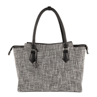 SOCHA Caddy Damen Handtasche 44, 5 cm,  Grau