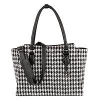 SOCHA Caddy Damen Handtasche 44, 5 cm,  Schwarz