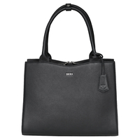 SOCHA Diamond Bag Damen Handtasche 39 cm,  Schwarz