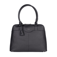 SOCHA Leder Damen Handtasche Couture 44 cm,  Schwarz