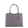 SOCHA Midi Damen Handtasche 39 cm,  Grau