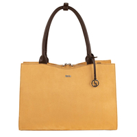 SOCHA Straight Line Damen Handtasche 44, 5 cm,  Braun