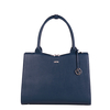 SOCHA Straight Line Midi Damen Handtasche 39 cm,  Blau