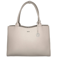 SOCHA Straight Line Vanilla Damen Handtasche 44 cm,  Grau